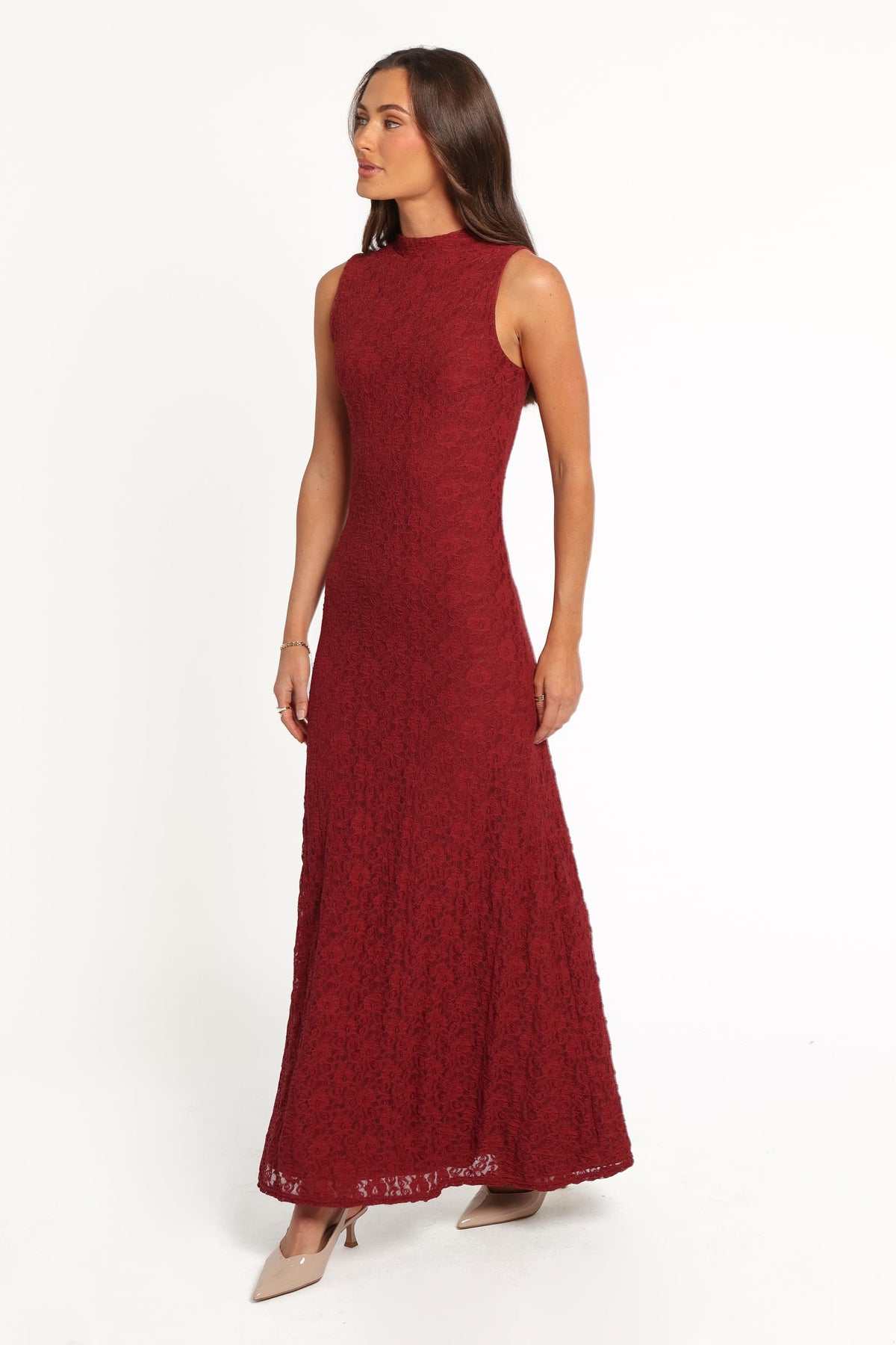 Atlas Maxi Dress - Cabernet