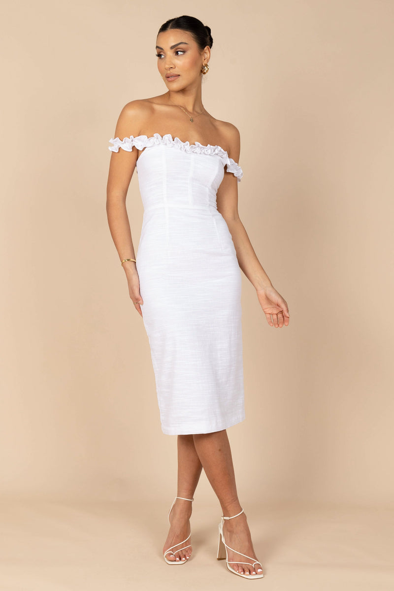 Florez Dress - White