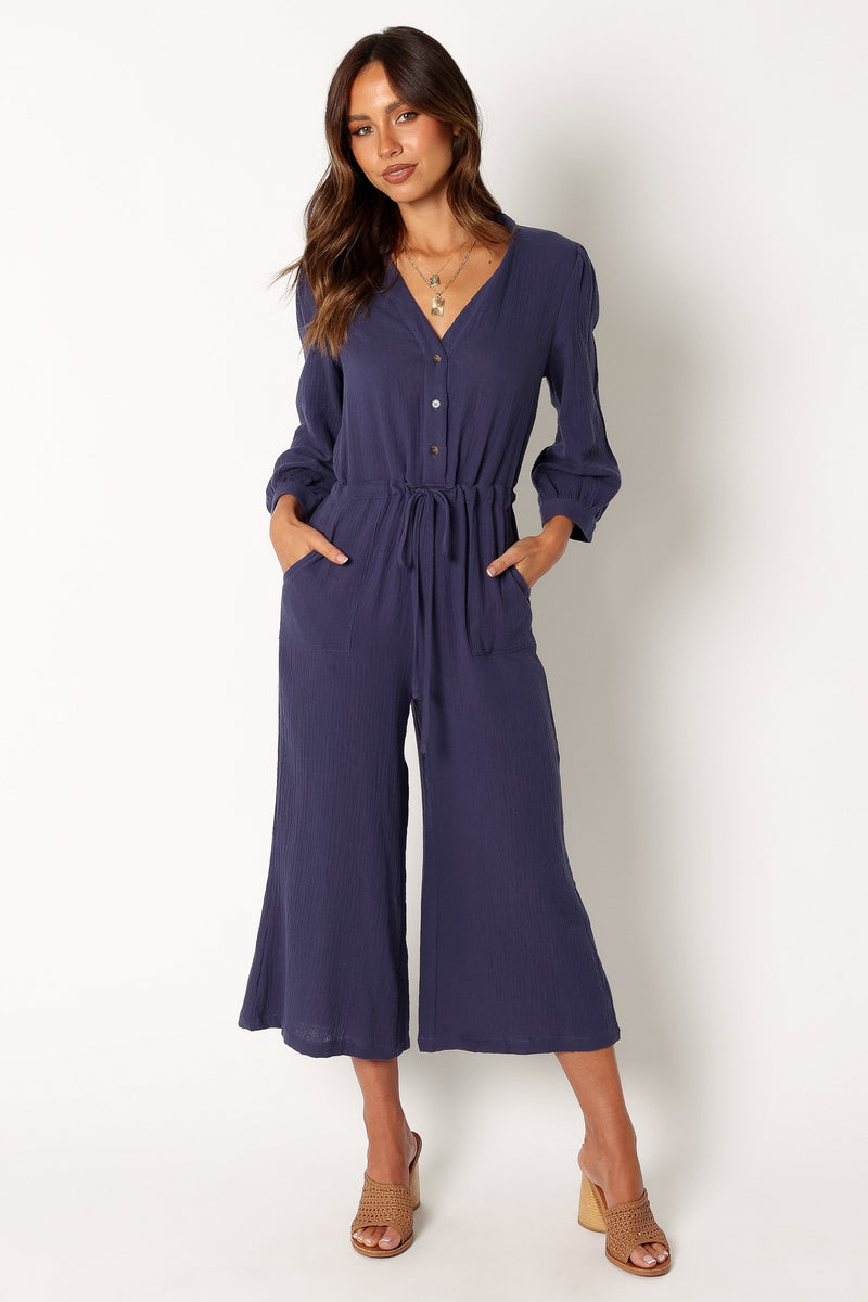 Roberta Jumpsuit - Navy