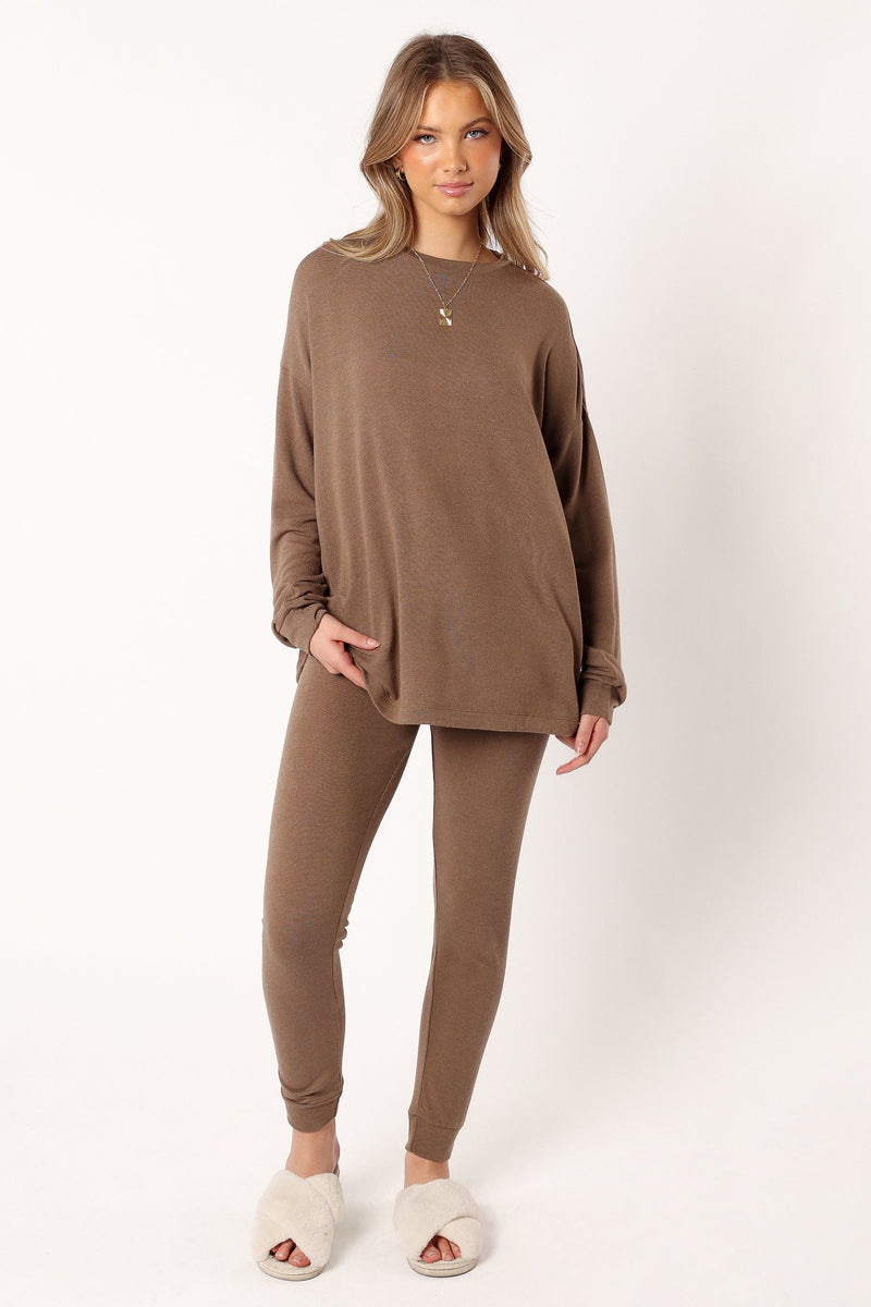 Margo Two Piece Set - Mocha