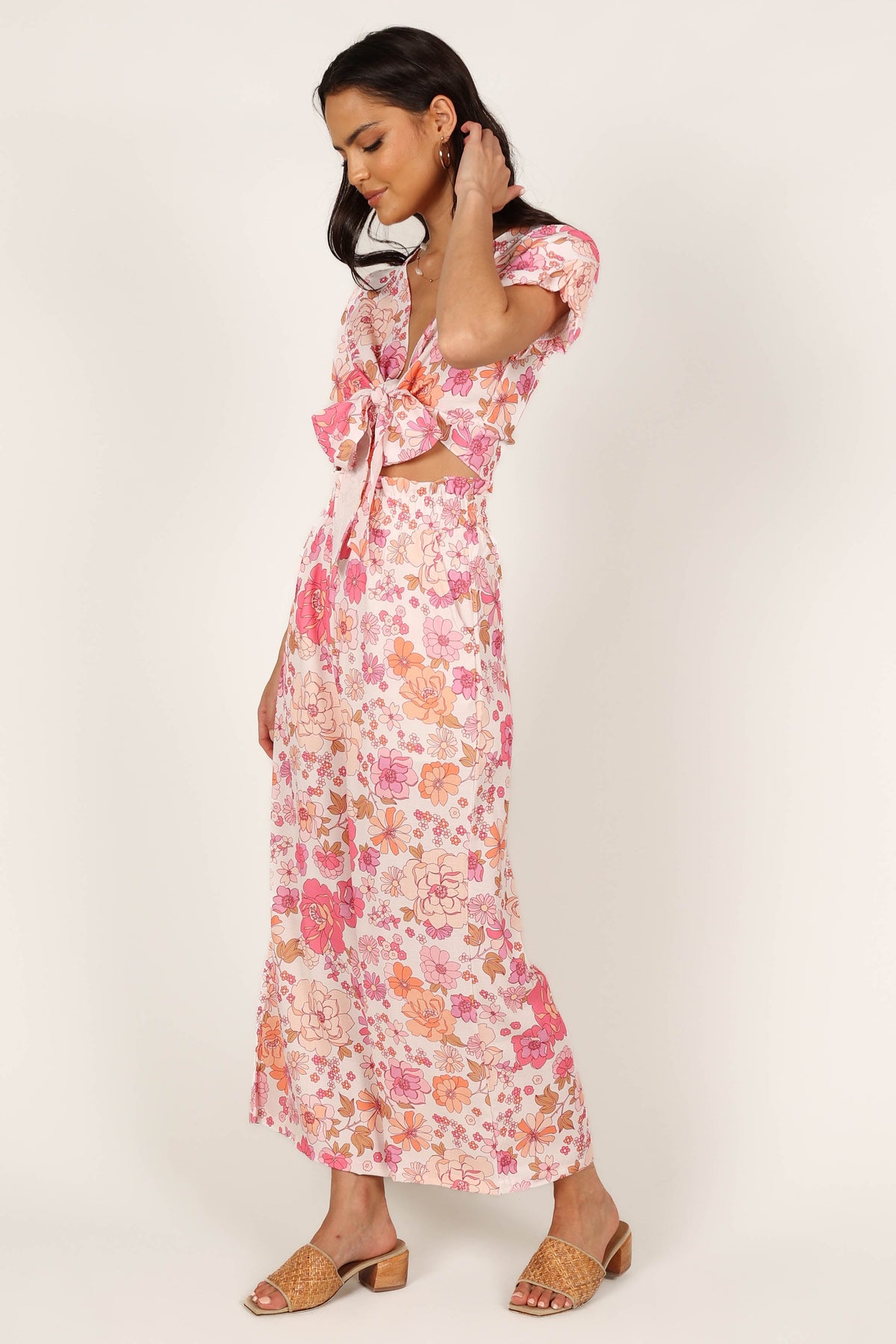Matilda Top & Pant Set - Pink Floral